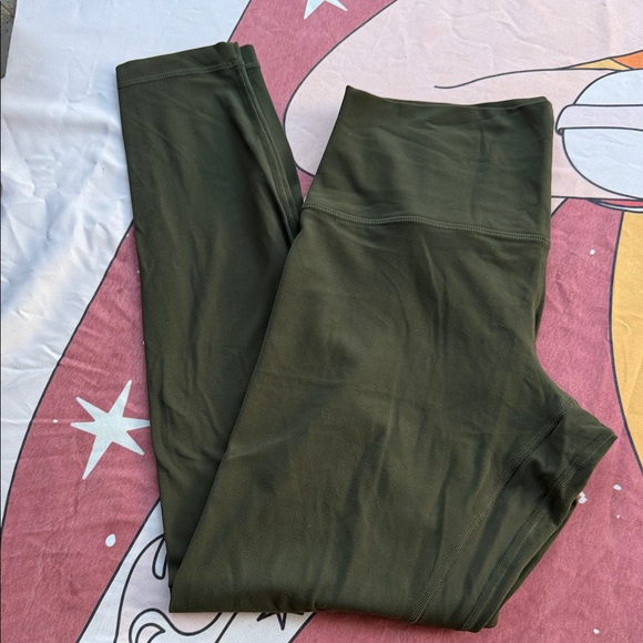 Lululemon Olive Green Leggings - Picture 1 of 4